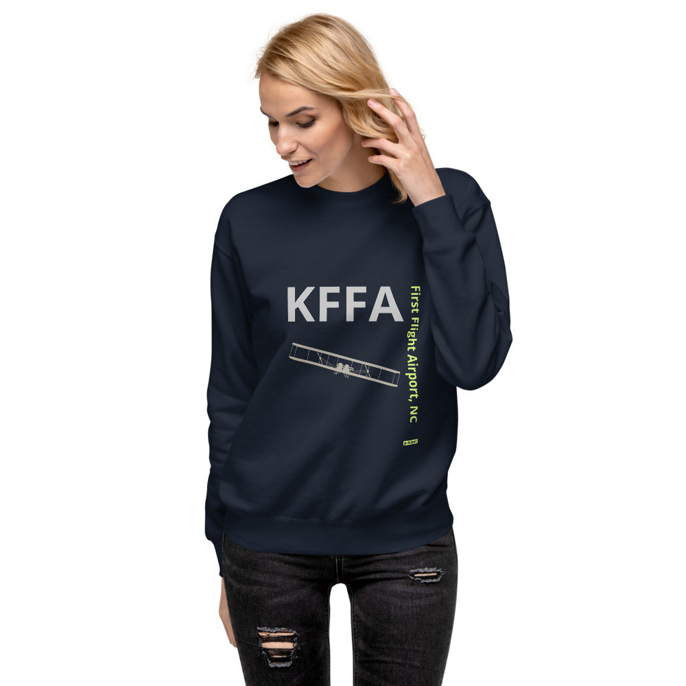 KFFA First Flight Airport, NC  Unisex Fleece Pullover